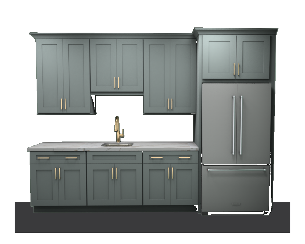 Cabinet finish option 1