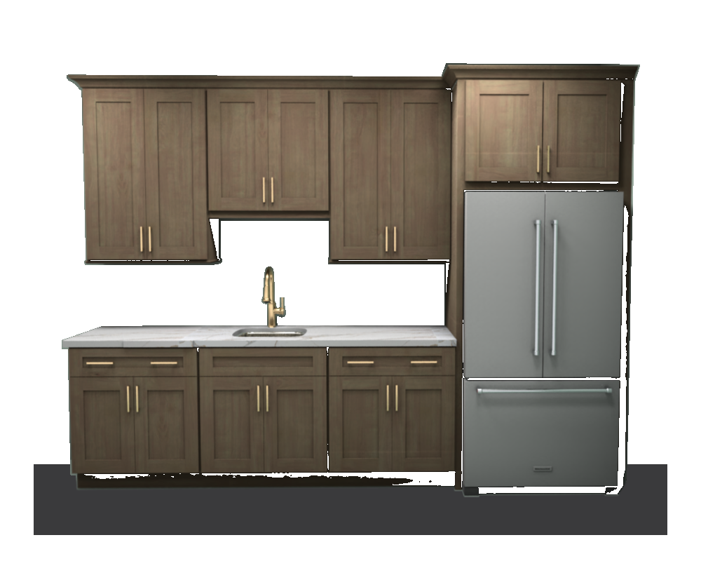 Cabinet finish option 3