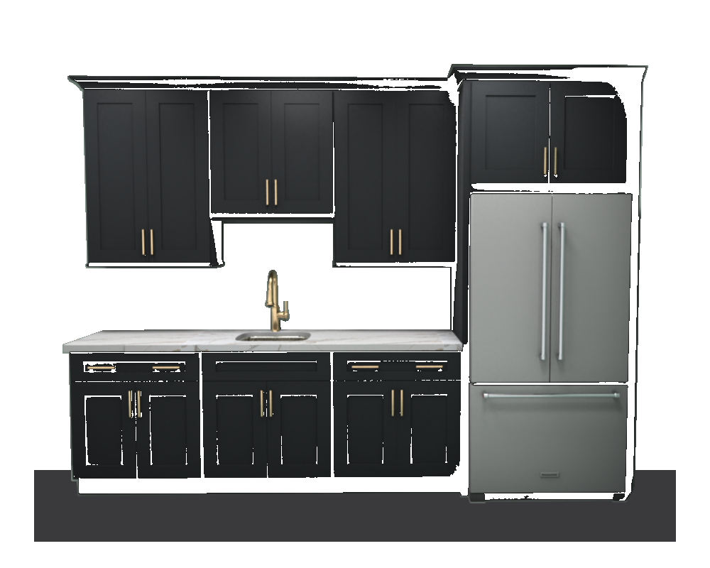 Cabinet finish option 4